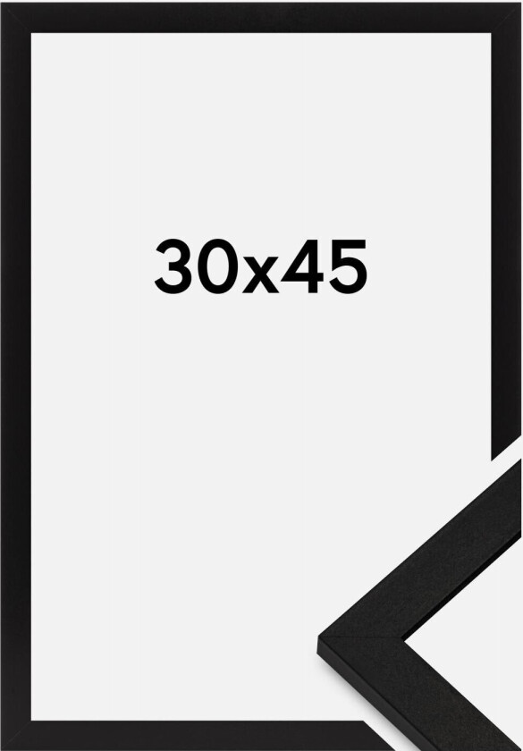 Ramme Bga Classic Akrylglass Svart 30x45 Cm