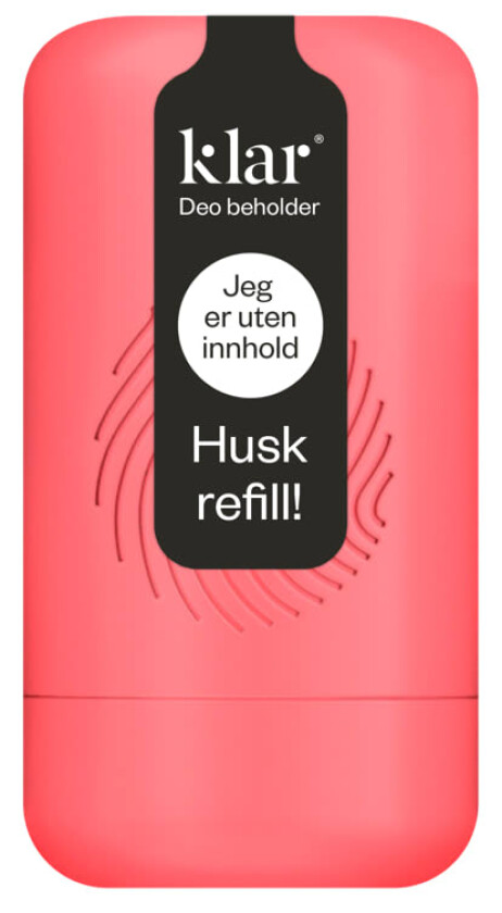 Klar Roll-On Beholder Korall 1stk