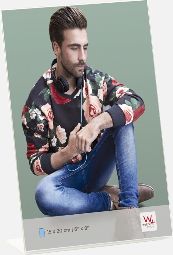 Ramme Arty Portrettformat Akrylglass 15x20 Cm