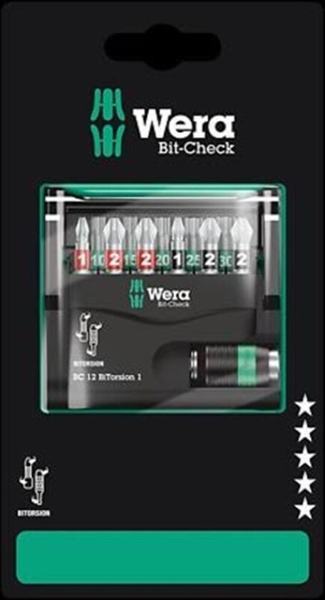 Bit-Check 12 BiTorsion 1 SB 12 pieces