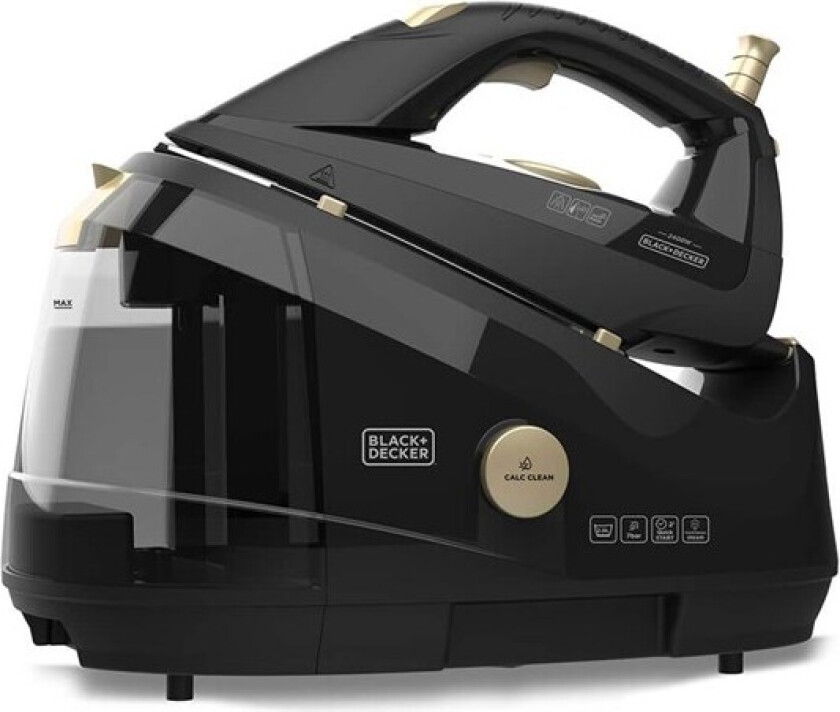 Bilde av Black & Decker Dampstrykejern Dampstation -