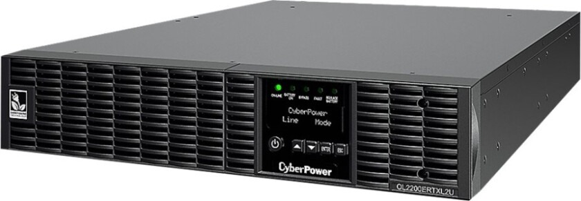 USV OL2200ERTXL2U 2200VA / 2000W 19" Rack IEC C13 x 8 / IEC C19 x 1 Outputs