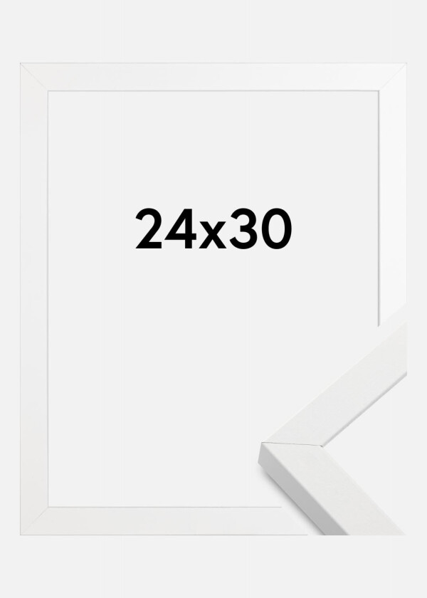 Ramme Amanda Box Hvit 24x30 Cm