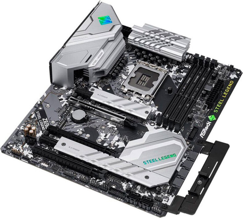 Z690 Steel Legend Hovedkort - Intel Z690 - Intel LGA1700 socket - DDR4 RAM - ATX