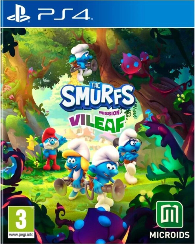 The Smurfs: Mission ViLeaf - Sony PlayStation 4 - Platformer