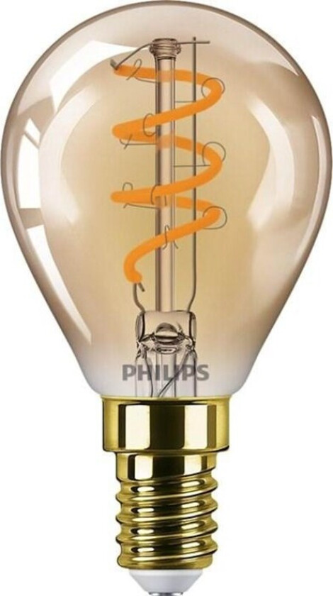 LED-lyspære Classic Vintage Mini-ball 2,6W/818 (15W) Gold E14