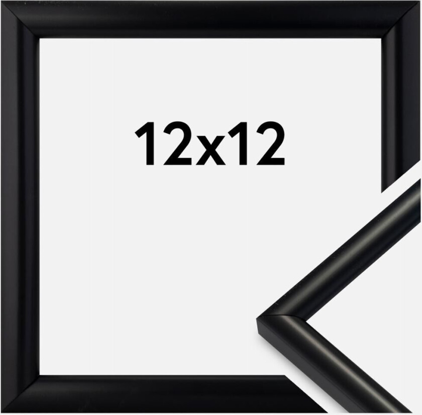 Ramme Newline Svart 12x12 Cm