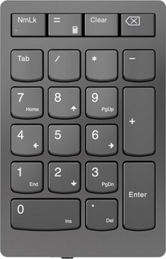 Go Wireless Numeric Keypad - Numpad - Grå