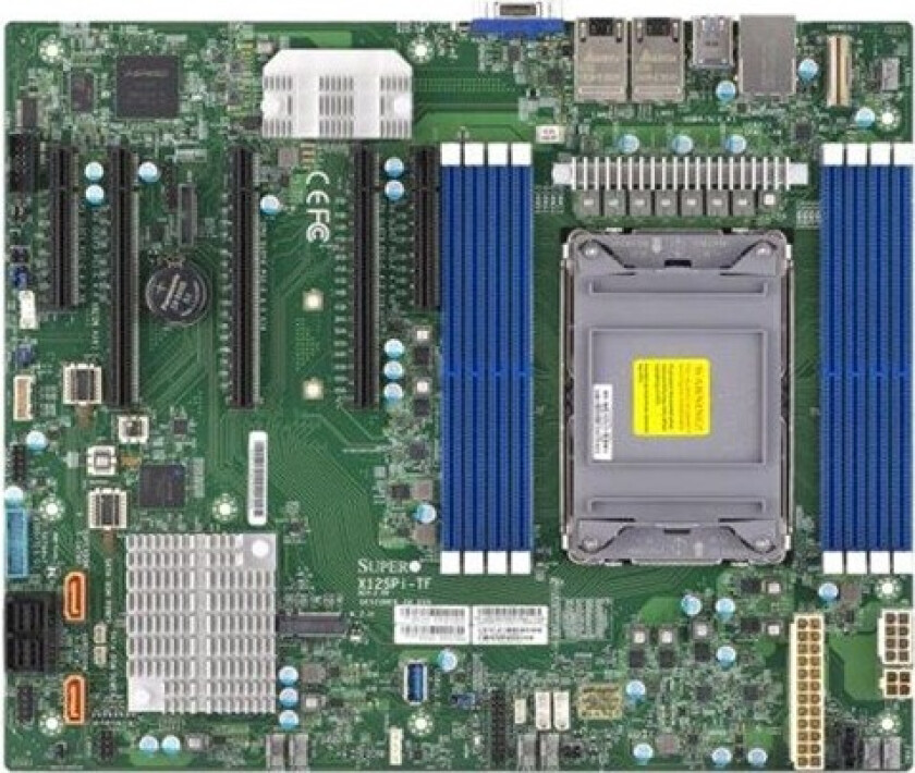 X12SPi-TF Hovedkort - Intel C621A - Intel LGA4189 socket - DDR4 RAM - ATX