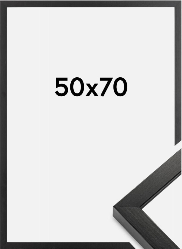Ramme Amanda Box Svart 50x70 Cm