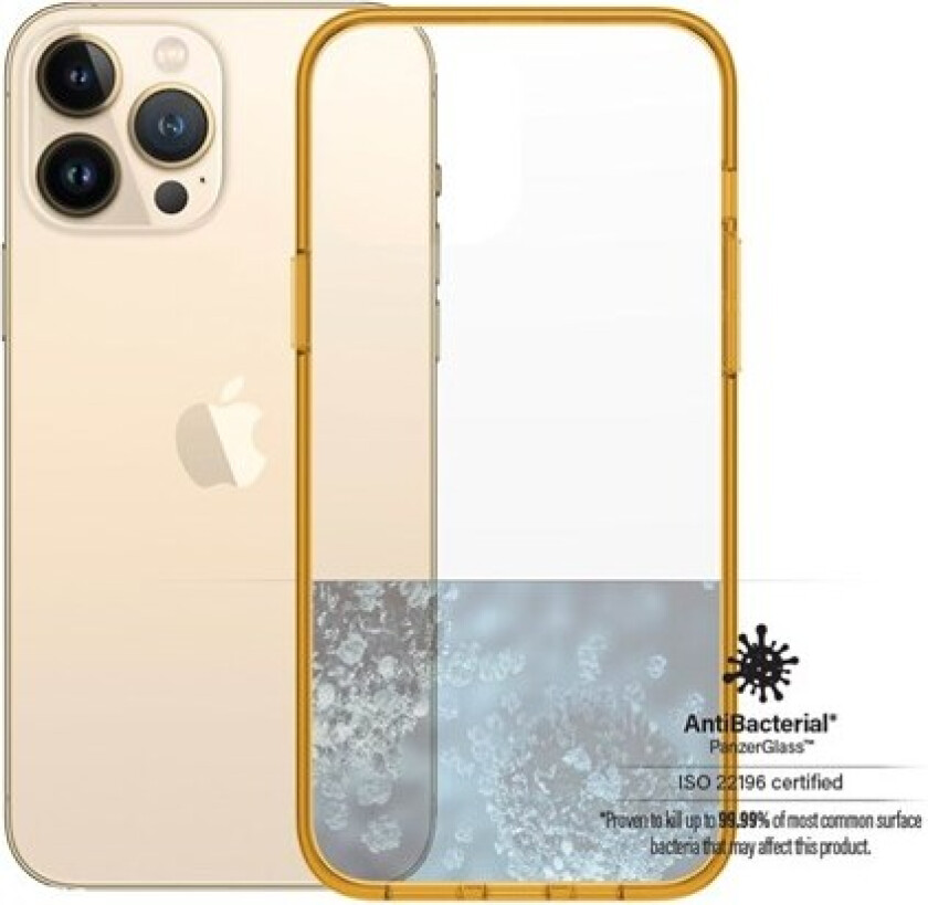 Apple iPhone 13 Pro Max AntiBacterial ClearCase - Tangerine