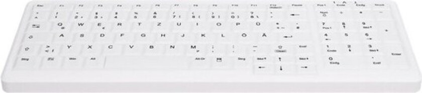 MedicalKey - Tastatur - Tysk - Hvit