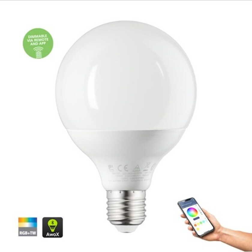 Connect-Z LED-Z Lyskilde SMARTLIGHT E27 Opal RGB