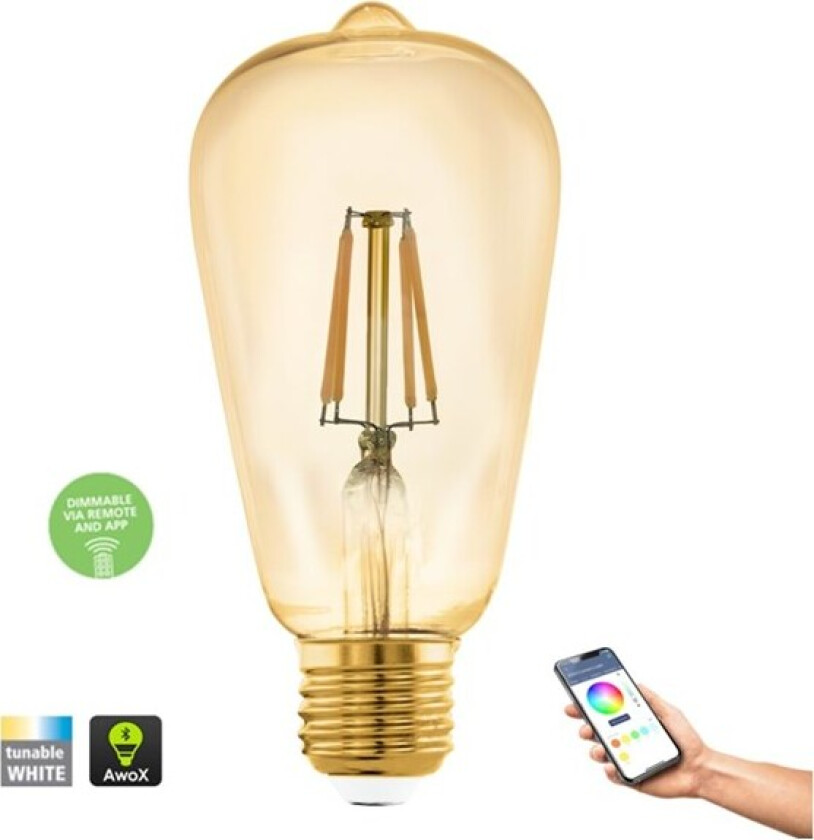Connect-Z LED-Z dråpepære Lyskilde SMARTLIGHT E27 Amber