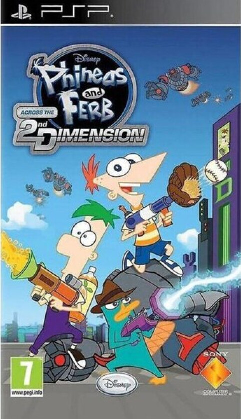 Phineas & Ferb: Across the Second Dimension - Sony PlayStation Portable - Action
