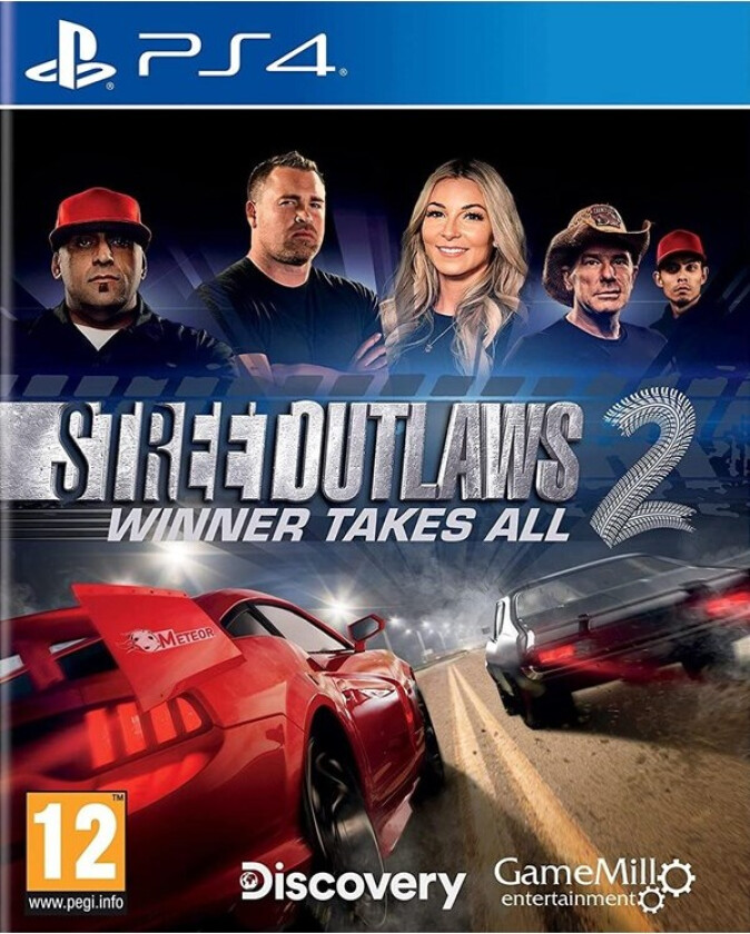 Street Outlaws 2: Winner Takes All - Sony PlayStation 4 - Racing