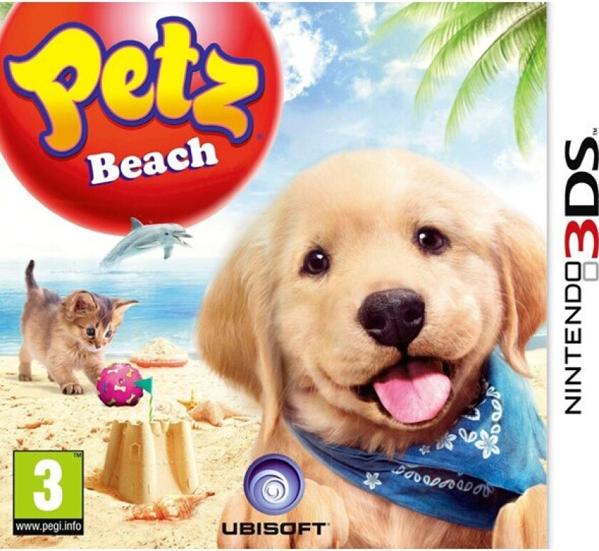 Petz: Beach - Nintendo 3DS - Virtuelt kjæledyr