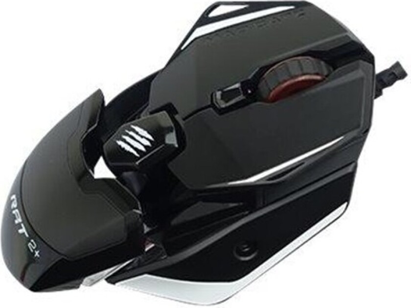 R.A.T. 2+ optisk spillmus - Gaming mus - Optisk - 5 - Svart