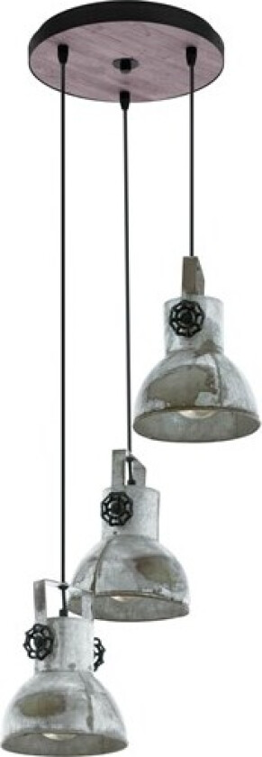 BARNSTAPLE pendant light used look Zinc