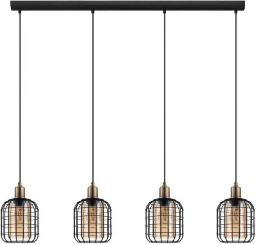 CHISLE pendant light amber