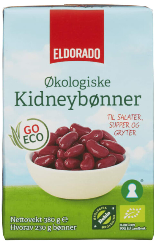 Kidneybønner Økologisk 380g