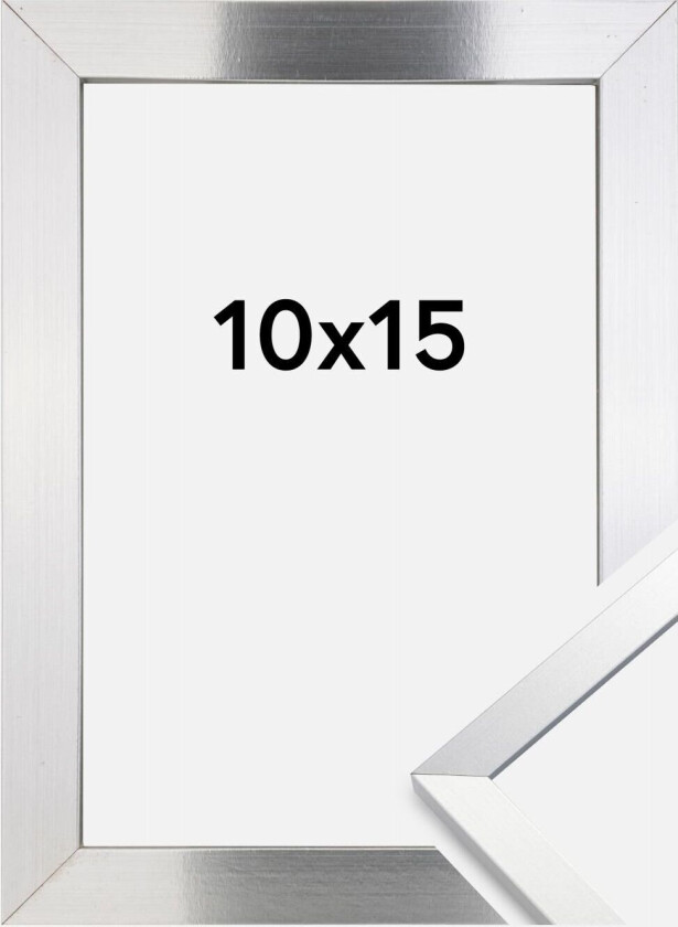 Ramme Trendy Sølv 10x15 Cm