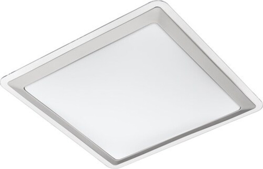 COMPETA 1 wall / ceiling light white silver clear