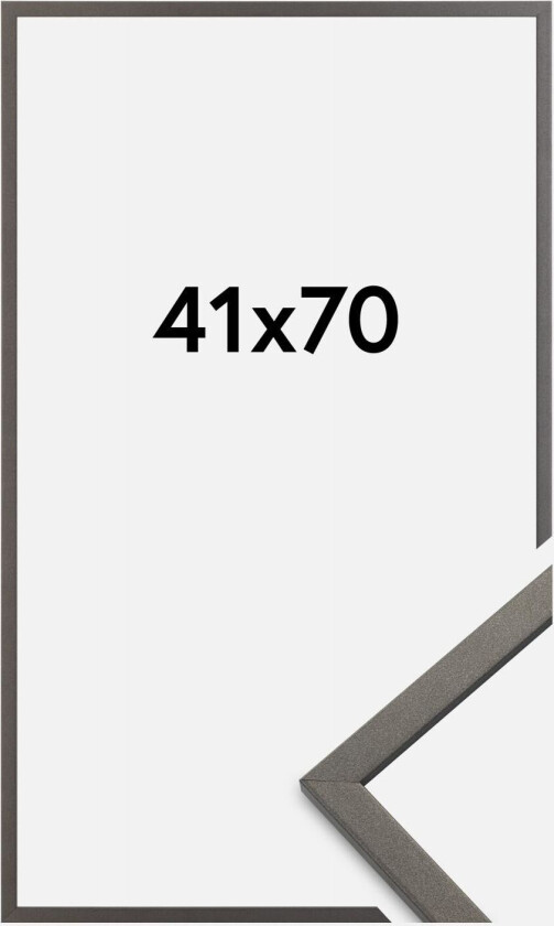 Ramme Edsbyn Grafitt 41x70 Cm