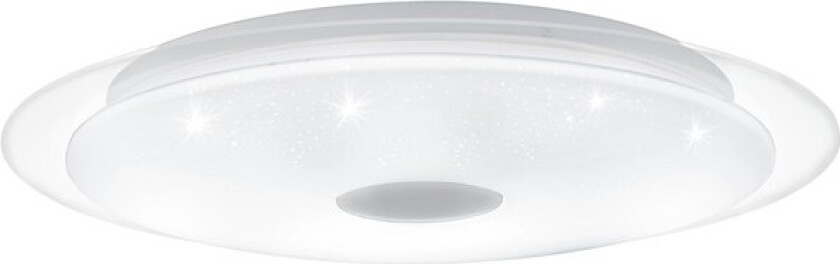 LANCIANO 1 wall / ceiling light white chrome