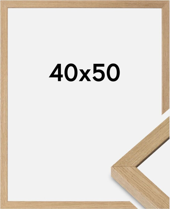 Ramme Hermes Akrylglass Natural Oak 40x50 Cm