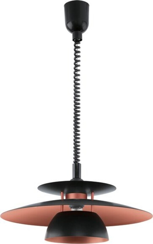 BRENDA pendant light black copper