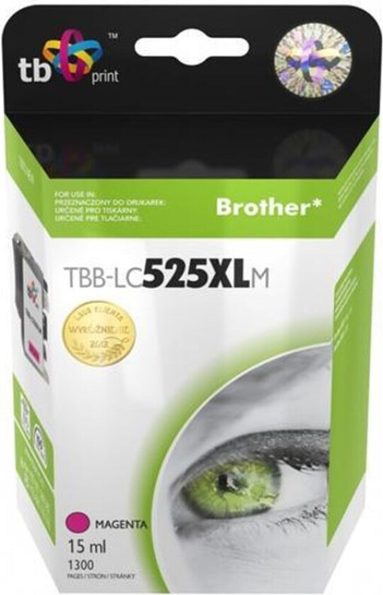 TBB-LC525XLM - Blekkpatron Rød