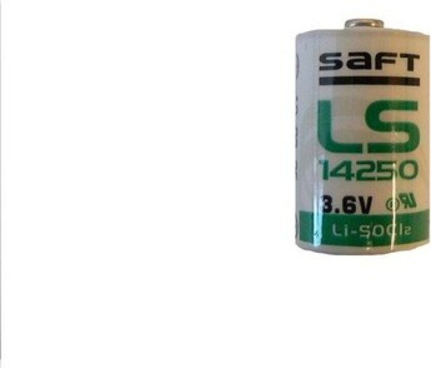 Battery - 3.6v lithium 1/2 aa