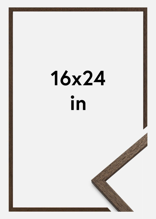 Ramme Edsbyn Akrylglass Valnøtt 16x24 Inches (40,64x60,96 Cm)