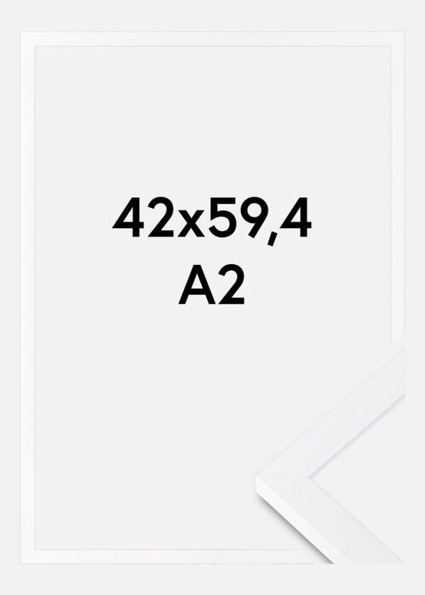 Ramme Selection Akrylglass Hvit 42x59,4 Cm (A2)
