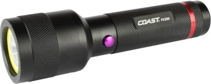 Coast px300 hand torch white light + uv light 150lumens