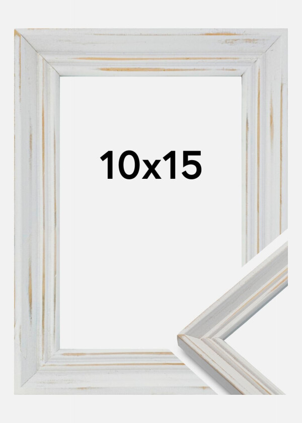 ZEP Ramme Vintage Home Hvit 10x15 Cm