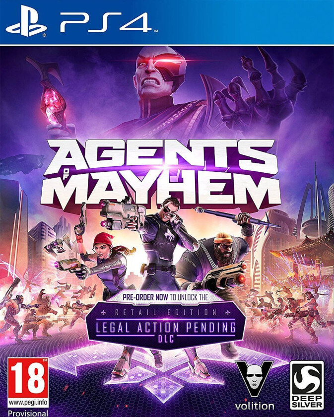 Agents of Mayhem - Retail Edition - Sony PlayStation 4 - Action