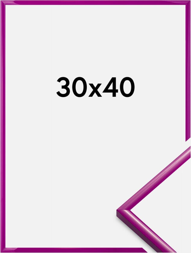 Ramme New Lifestyle Akrylglass Fuchsia 30x40 Cm