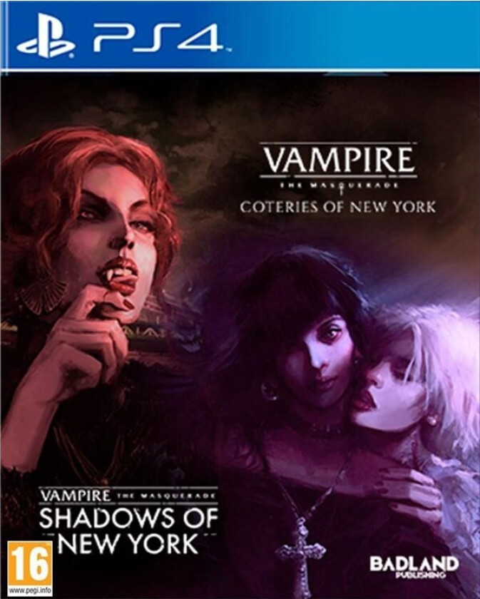 Vampire: The Masquerade - Coteries of New York and Shadows of New York - Sony PlayStation 4 - Eventyr