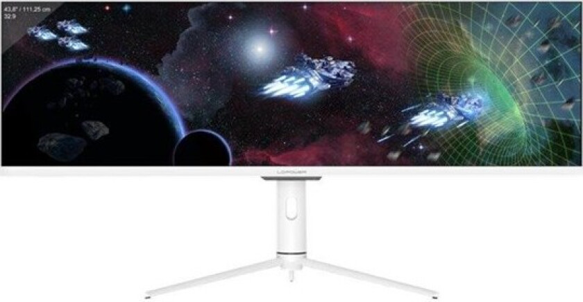 44" LC Power LC-M44-DFHD-120 3840x1080 USB 65W Hub - 1 ms - Skjerm