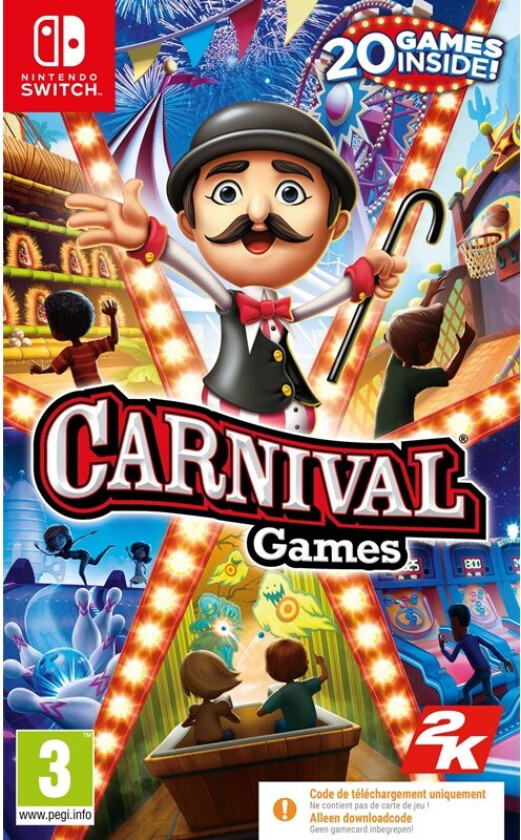 Carnival Games (Code in a Box) - Nintendo Switch - Party
