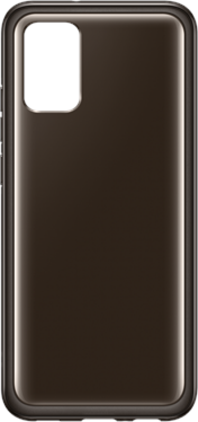 Galaxy A02s - Soft Clear Cover - Black