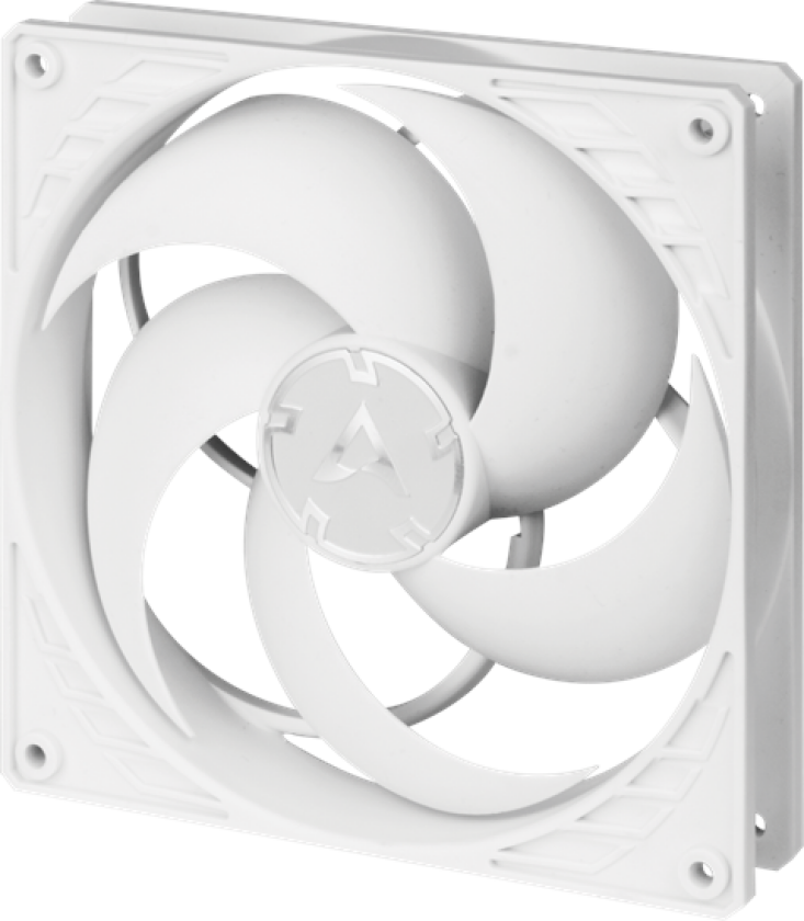 P14 PWM - White - Kabinettvifte - 140mm - Hvit - 23 dBA
