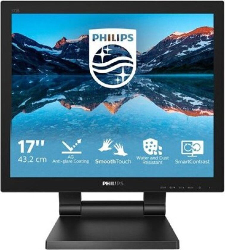17" Philips B Line 172B9TL SXGA Touch Speakers - 1 ms - Skjerm