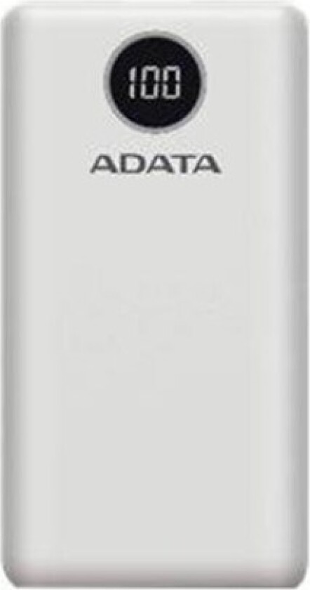 ADATA P20000QCD Nødlader - 20000 mAh