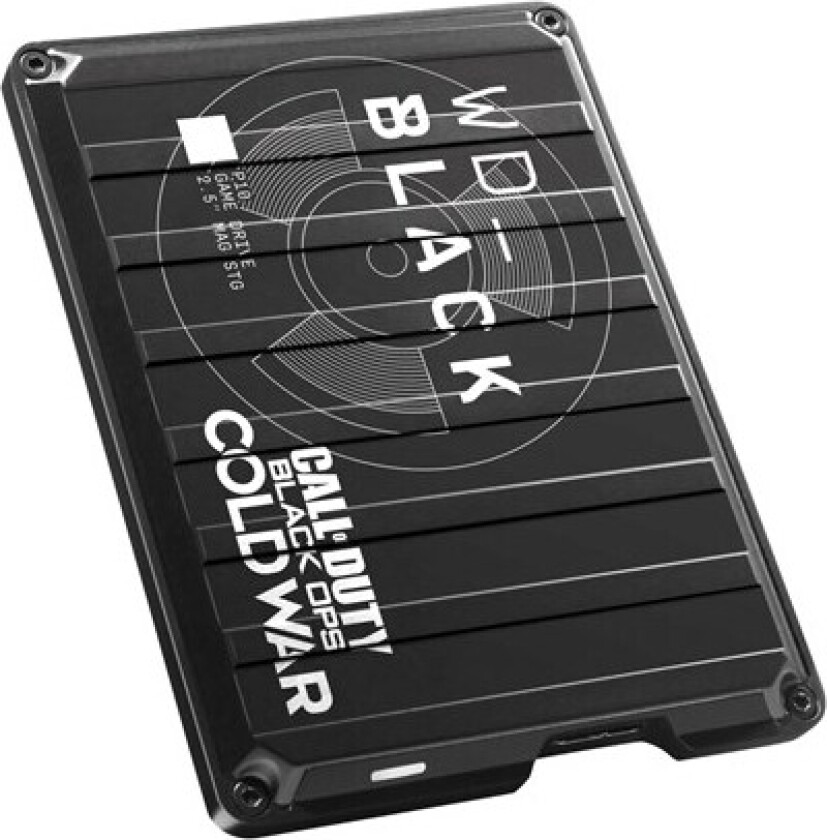 _BLACK P10 Game Drive - Ekstern Harddisk - 2TB - Svart
