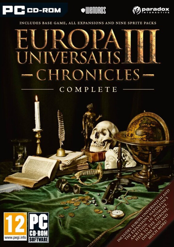 Europa Universalis III: Chronicles Complete - Windows - Strategi