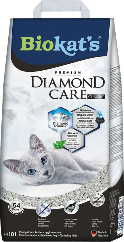 DIAMOND CARE Classic Kattesand - 10 l