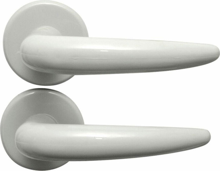 Home>it Dørhåndtak i grå plast